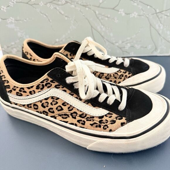 VANS Mini Leopard Style 36 Decon SF UltraCush Women’s Size 8 Men’s size 6.5 - Picture 2 of 6
